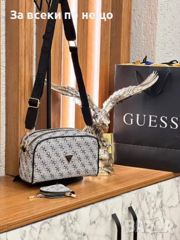 Дамска чанта Guess - Налични различни цветове Код D1292, снимка 3 - Чанти - 47871886