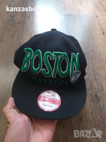 New Era Boston Celtics Cap - мъжка колекционерска шапка , снимка 1 - Шапки - 46379404