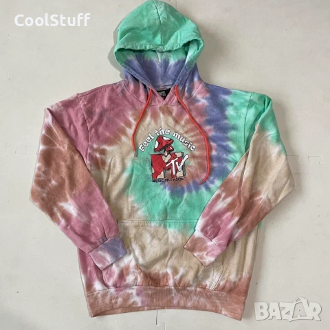 Блуза с Качулка Суитшърт Унисекс MTV Feel The Music Размер M