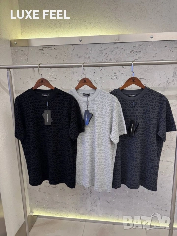 Dolce Gabanna 🔹Мъжка Черна Тениска 