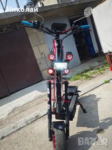 Мощна Електрическа тротинетка K-Cloud k14 10000W 72V 40Ah (140km/h)