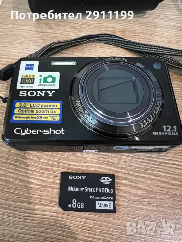 Фотоапарат Sony 12,1Mp, снимка 9 - Фотоапарати - 49052182