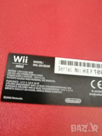 Nintendo Wii mini - комплект, снимка 5 - Nintendo конзоли - 53610574
