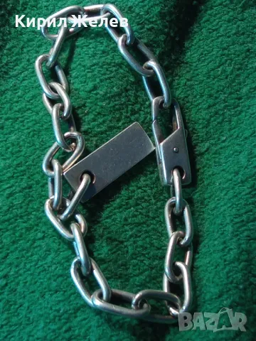 GUCCI Made in Italy СТИЛНА БУТИКОВА СРЕБЪРНА ГРИВНА сАРТ ВИСУЛКА СРЕБРО 925 на МОДНА КЪЩА ГУЧИ 47892, снимка 18 - Гривни - 49247649