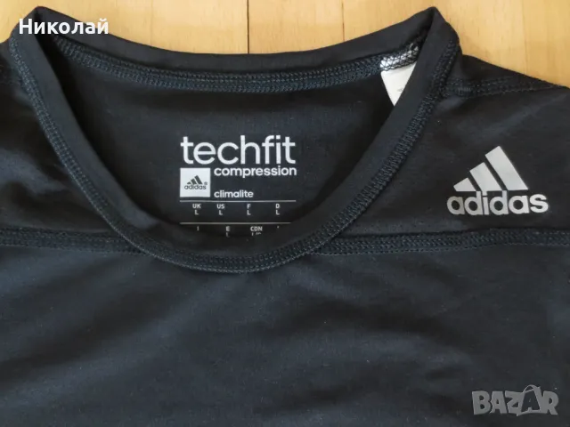 adidas techfit тениска, снимка 3 - Тениски - 47193211