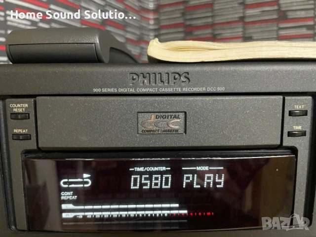PHILIPS DCC 900 single cassette deck, снимка 6 - Декове - 53099020