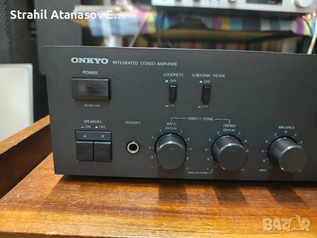 Onkyo A-8230 Стерео Усилвател , снимка 4 - Ресийвъри, усилватели, смесителни пултове - 54088412