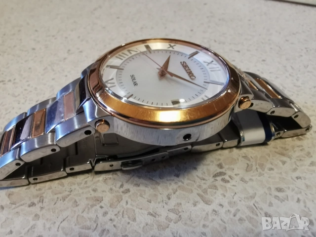 SEIKO SOLAR -НОВ, снимка 3 - Мъжки - 54157477
