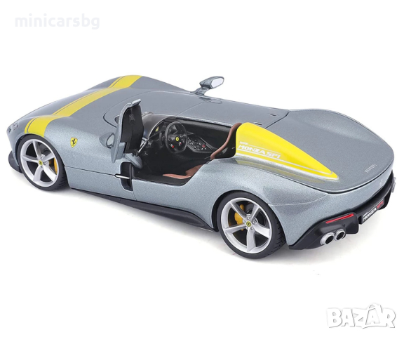 Метални колички: Ferrari Monza SP1 - Bburago, снимка 5 - Колекции - 44943071