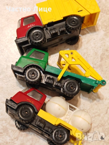 Три Супер Рядки Български Соц Играчки Камиони МИКРО Разград, снимка 6 - Колекции - 54015320