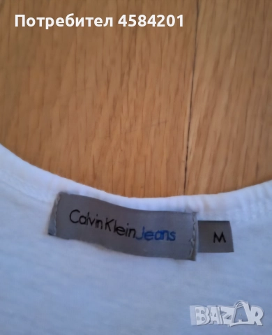 Дамска блуза Trussardi и потник Calvin Klein, размер М, снимка 5 - Тениски - 51606653