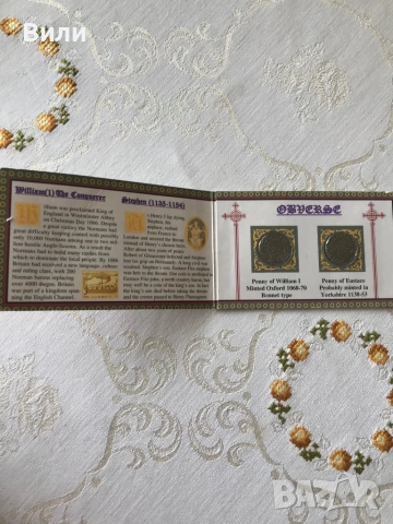 Британски монети репродукция средновековни, снимка 2 - Нумизматика и бонистика - 53407444