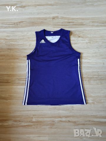 Оригинален мъжки двулицев потник Adidas x F.C. Real Madrid, снимка 1 - Тениски - 46272401