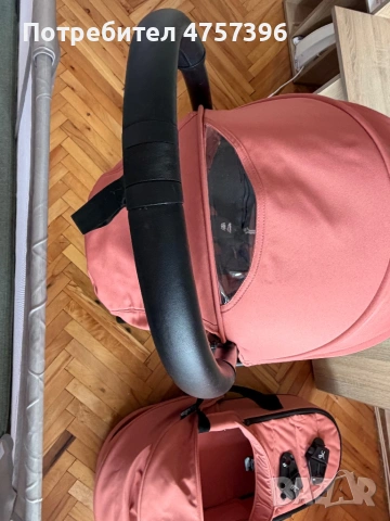 Stokke Yoyo 3 ползвана само 2 месеца като нова, кош (0-6), седалка 6+м, снимка 8 - Детски колички - 53964602