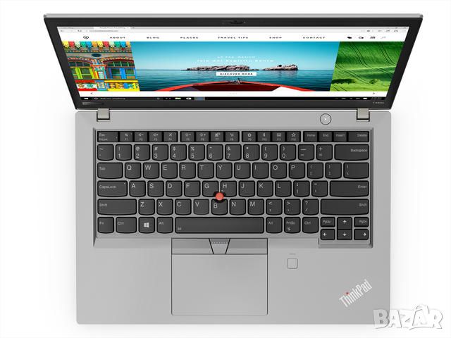 Лаптоп Lenovo Thinkpad T480s Intel i7-8650, 16GB RAM-512 GB SSD-14" IPS НОВ, снимка 1 - Лаптопи за работа - 41561105