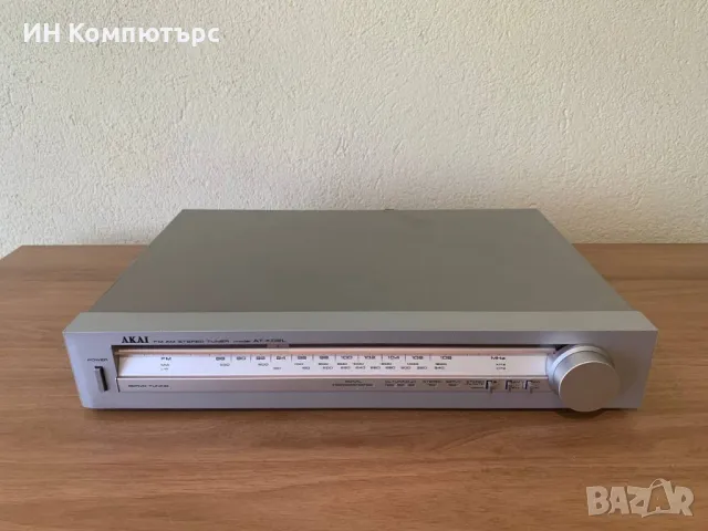 Продавам аналогов стерео тунер Akai AT-K02L, снимка 2 - Други - 50398395