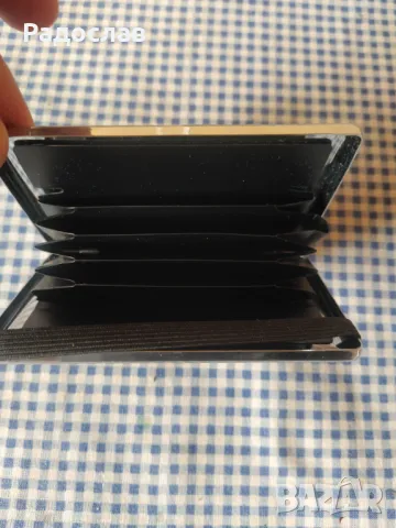 оригинален метален визитник Швейцария , снимка 4 - Портфейли, портмонета - 49910179