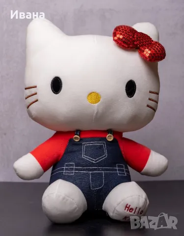 Hello Kitty плюшена играчка 50см/40см Хелоу Кити плюшени, снимка 2 - Плюшени играчки - 48432721