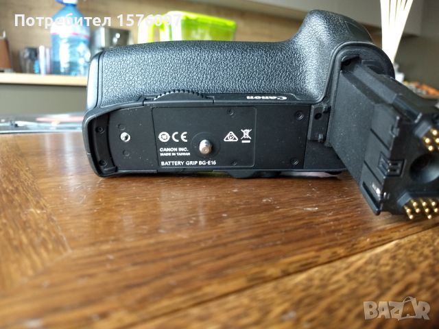 Canon BG-E16 Battery Grip / грип за батерии LP-E6N или AA за фотоапарат EOS 7D Mark II, снимка 5 - Батерии, зарядни - 45944227