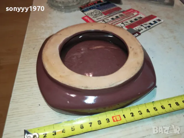 ГОЛЯМ КЕРАМИЧЕН ПЕПЕЛНИК 1405251425, снимка 16 - Антикварни и старинни предмети - 50285808