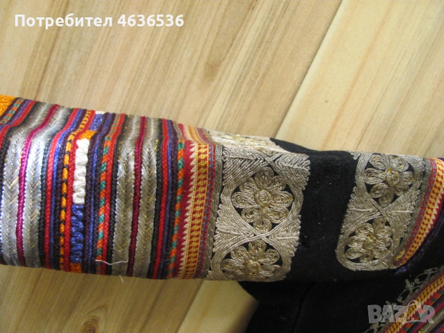 19век женска носия ,златна сърма, снимка 7 - Антикварни и старинни предмети - 54040028