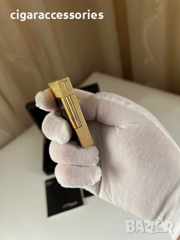 S.T. Dupont Ligne 2 Padron – запалка с два пламъка, снимка 7 - Запалки - 52857560