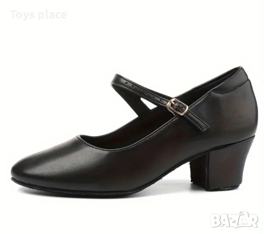 38н Обувки за танци, кожени обувки за народни танци, снимка 4 - Дамски обувки на ток - 51623603