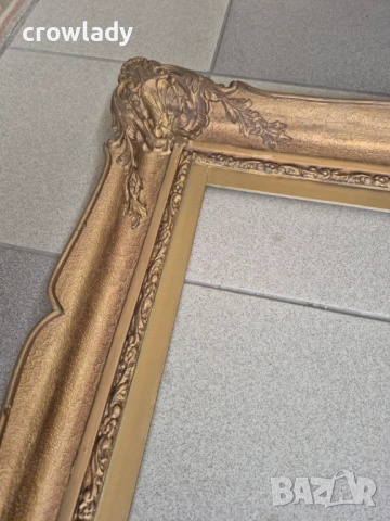 Барокова златна дървена рамка за гоблен картина огледало 10, снимка 6 - Картини - 52631706