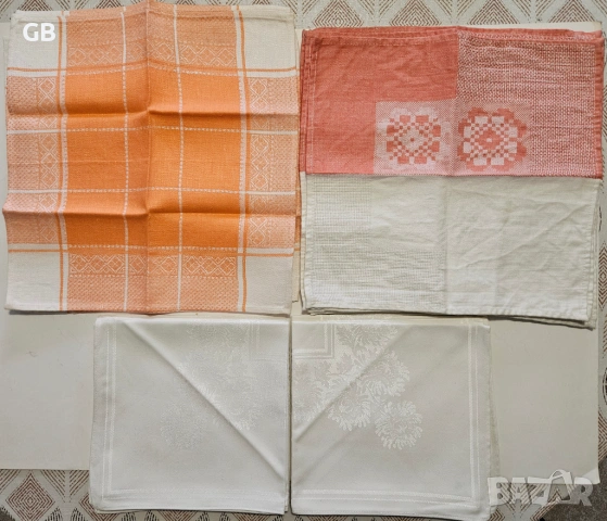 Памучни кърпи - салфетки за хранене