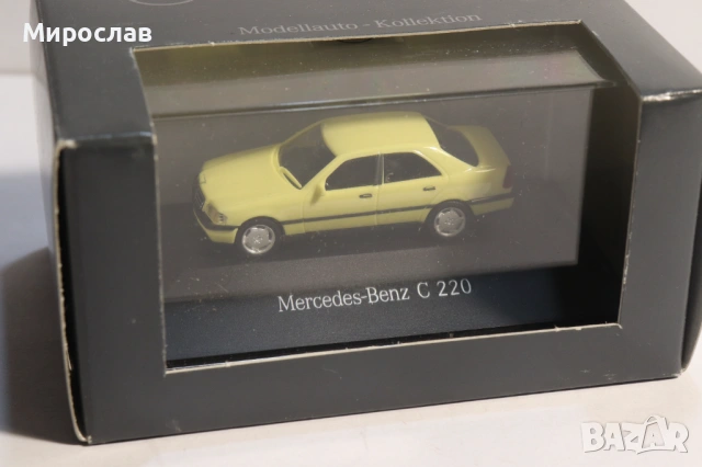 HERPA H0 1/87 MERCEDES BENZ C 180 КОЛИЧКА МОДЕЛ, снимка 3 - Колекции - 53623483
