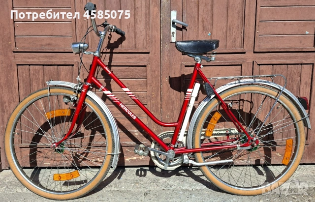 Велосипед HERCULES 26 цола ТОП СЪСТОЯНИЕ РЕТРО, снимка 2 - Велосипеди - 53321850