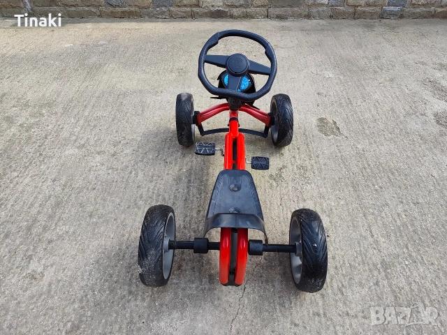 Детски картинг с педали велосипед, снимка 4 - Велосипеди - 53845358