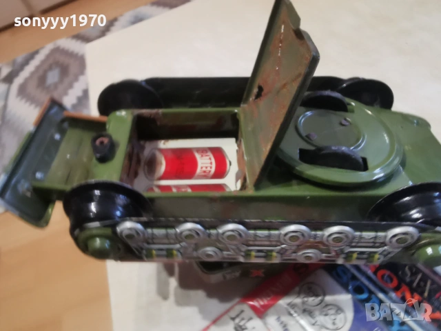 МЕТАЛЕН-ЛАМАРИНЕН ТАНК ЗА КОЛЕКЦИЯ 1803261851LCHERY1, снимка 8 - Колекции - 53890212