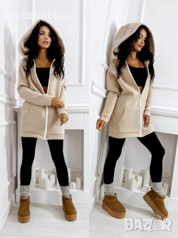 Дамски дълъг суичър Rainy Day, 4цвята , снимка 18 - Суичъри - 48943333