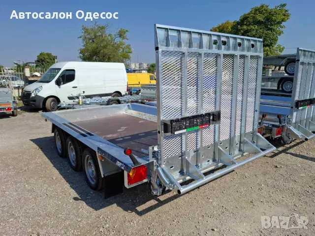 НОВО ремарке за строителна техника MARTZ BAU-3 350/3 3500kg, снимка 3 - Ремаркета - 47829953