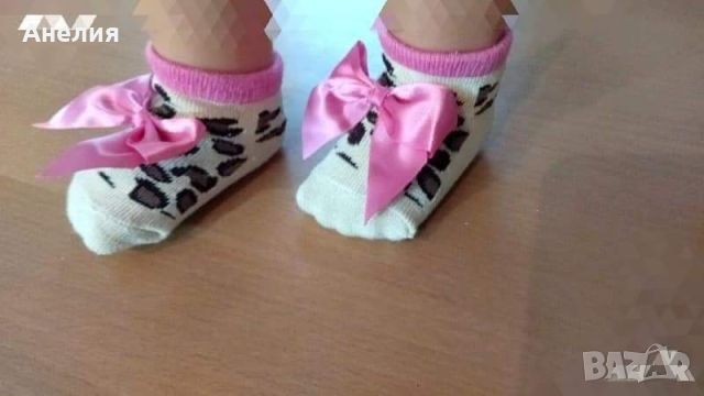 10 броя чорапки меки за момиченце до 1.5 г, снимка 2 - Бебешки чорапи - 45718593