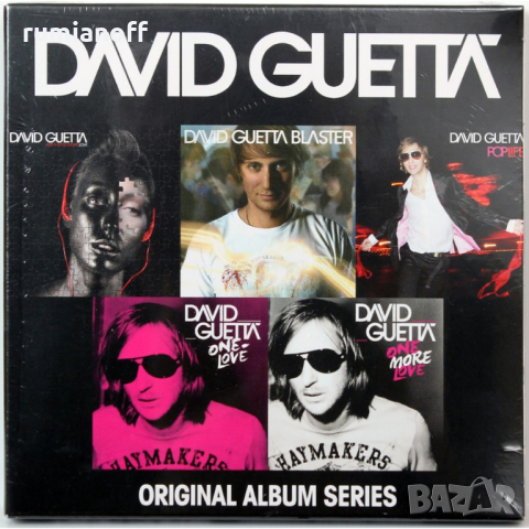 David Guetta – Original Album Series 5 / 5CD Box Set, снимка 1 - CD дискове - 45071965