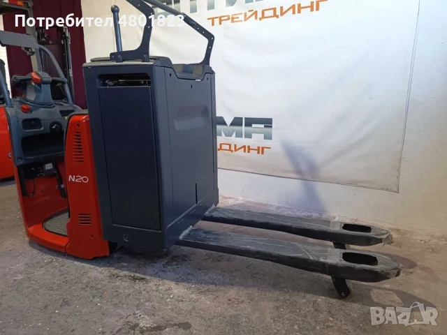 Електрическа палетна количка- LINDE N20, снимка 2 - Подемници - 54259771