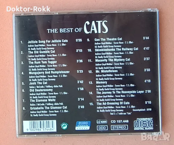 Webber / Nunn / Elliot – The Best Of Cats [2000, CD], снимка 2 - CD дискове - 49201774