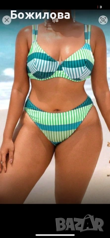 Бански голям размер, снимка 6 - Бански костюми - 53902603
