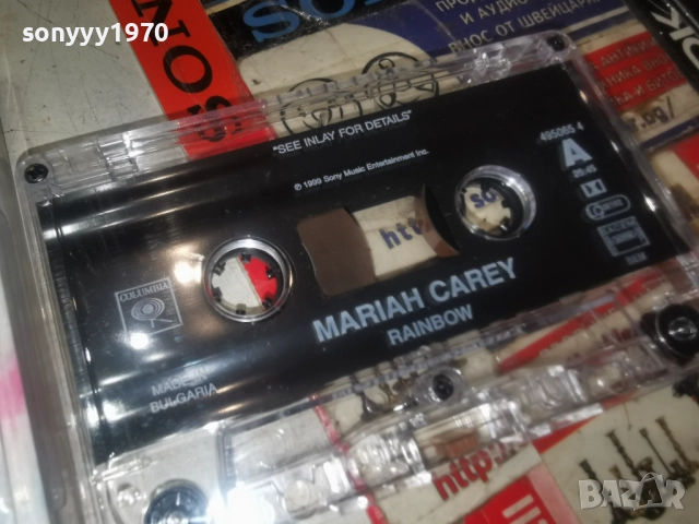 MARIAH CAREY-ORIGINAL TAPE 0912252231, снимка 4 - Аудио касети - 52713966