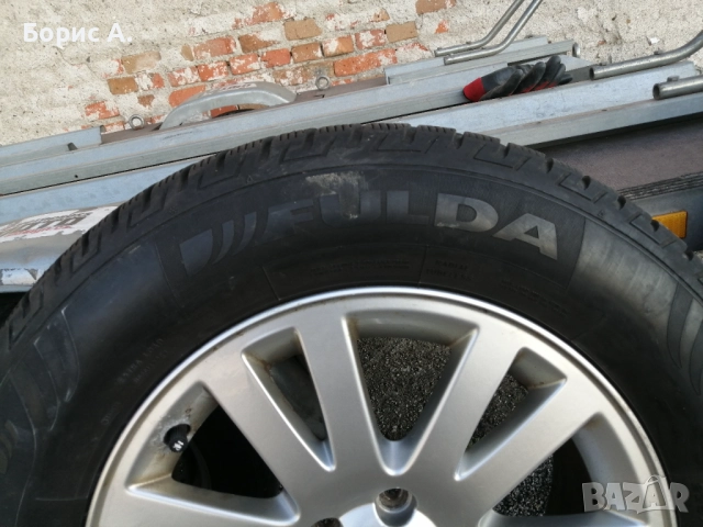 Лети джанти 7J X 17 ET 49 със зимни гуми Fulda 235 / 65 R17 - Volvo XC, снимка 13 - Гуми и джанти - 52987533