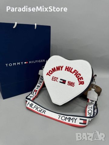 Дамска чанта през рамо сърце tommy hilfiger реплика , снимка 2 - Чанти - 46226637