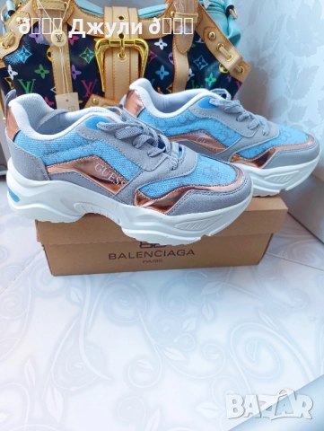 Дамски маратонки Guess by Marciano 🩵, снимка 3 - Маратонки - 51976122