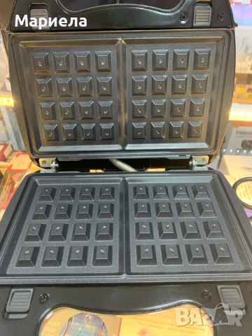 Тостер Aicok ST-08, 750 W, 3 в 1, 3 комплекта плочи, снимка 3 - Тостери - 53493990