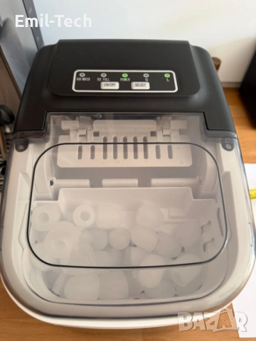 Нова машина за лед – 8 кубчета за 6 мин, 2 размера, самопочистване, снимка 9 - Други - 53949137