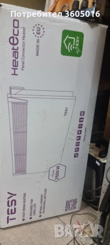 конвектор Tesy, снимка 2 - Отоплителни печки - 52861003
