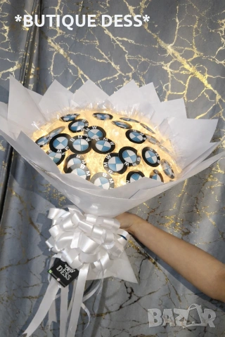 ЗАПОВЯДАЙТЕ‼️ПРОМОЦИЯ 20€‼️Светещи, ръчно изработени букети от "DESS"🦋💐💖