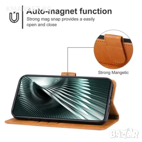 Xiaomi Redmi Turbo 3 5G Magnetic Wallet Кожен Калъф и Протектор, снимка 7 - Калъфи, кейсове - 48778938