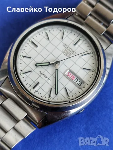 Vintage Seiko 5, снимка 7 - Мъжки - 48557574